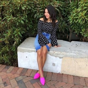 Raye Hot Pink Slides